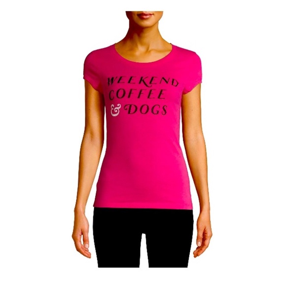 Wound Up Tops - NWT Weekend Dogs Juniors' Tee